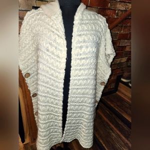 Long cream color sweater